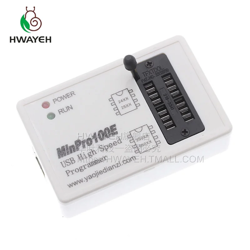 Программатор HWAYEH MinPro100E BIOS флеш-память SPI 24/25/95 чтение и запись USB горелка памяти |