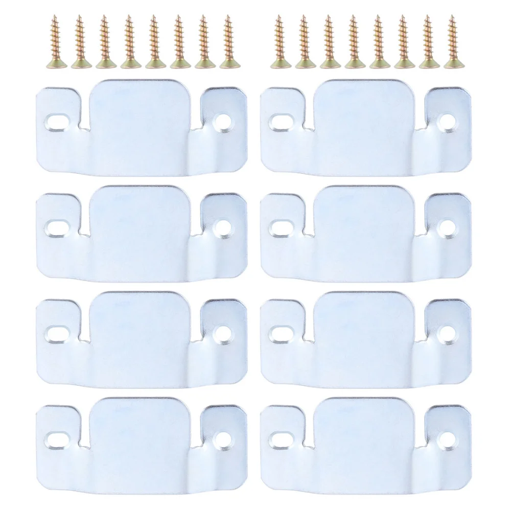 

8pcs Universal Sectional Sofa Interlocking Furniture Connector with 16pcs Screws