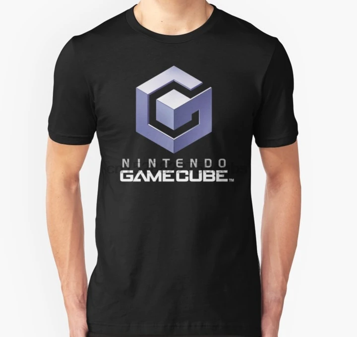 Мужская футболка с логотипом nintendo Gamecube унисекс футболки |