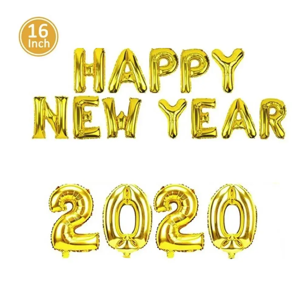 16 дюймов 2020 фольгированный шар креативный воздушный счастливый новый год Дети