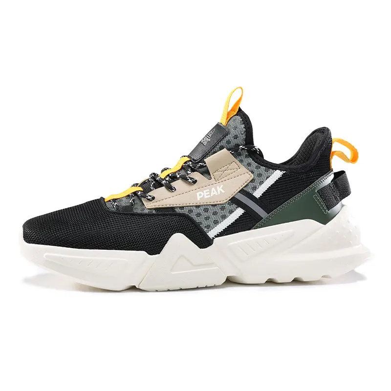 

Peak running shoes carbon plate triangle casual shoes men's shoes new summer 2021 breathable running shoes