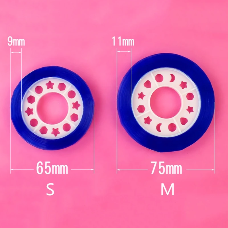 

12 Pcs Dispenser Transparent Expressions Tape Gift Wrapping Repairing Durable