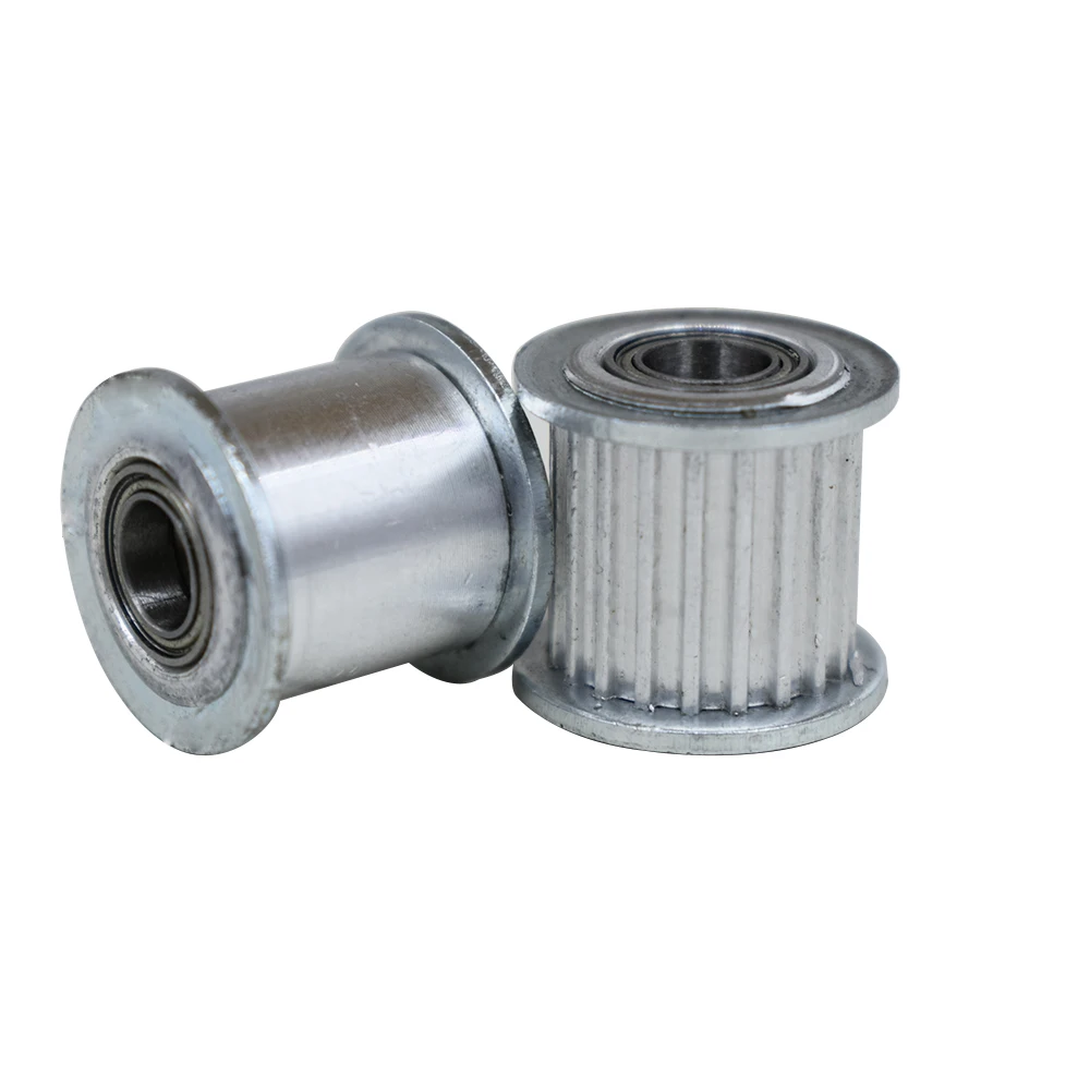 

Aluminum Alloy 25 Teeth MXL Timing Idler Pulley 3/4/5/6mm Bore 7/11mm Width Bearing Pulley With/No Teeth