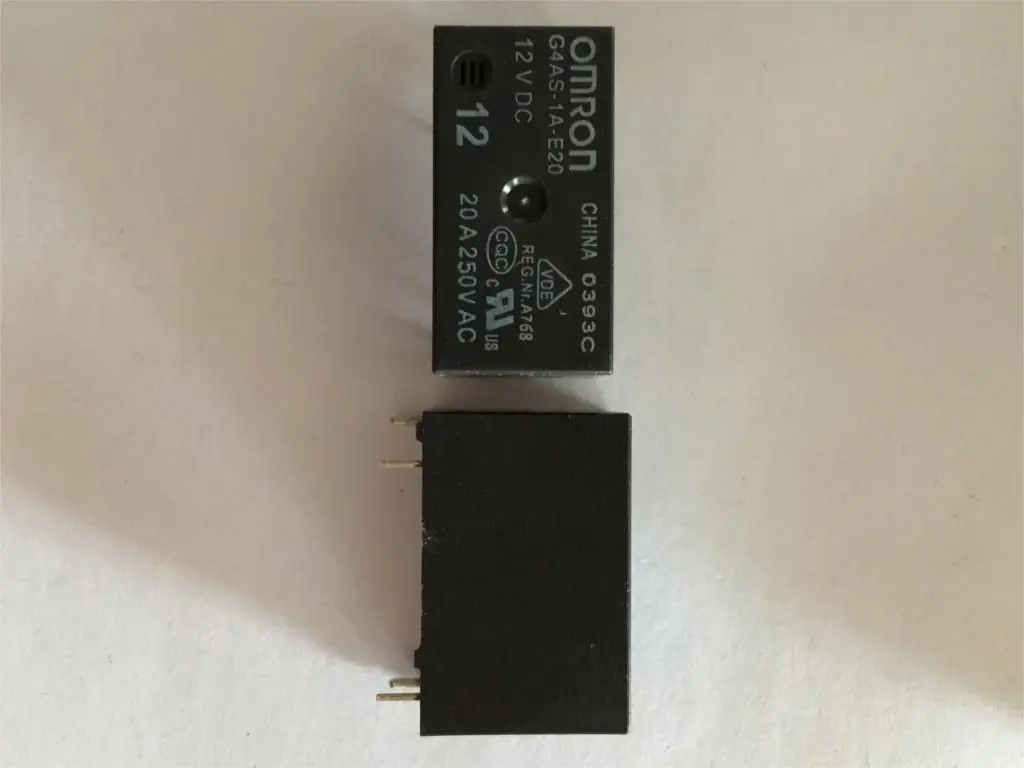 

IN STOCK relay G4AS-1A-E20 12VDC G4AS-1A-E20-12VDC G4AS1AE20 12VDC DIP4 10PCS/LOT