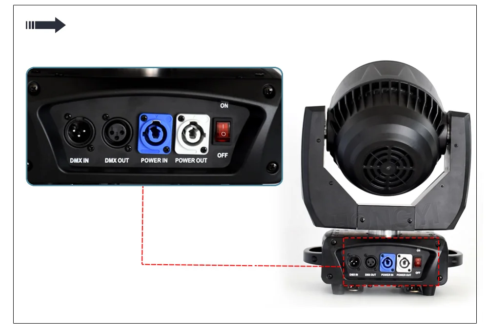 19*12 Вт Led RGBW мыть/зум свет 16 каналов DMX512 движущийся головной свет профессиональное освещение сцены и DJ/вечерние/сценический эффект освещения