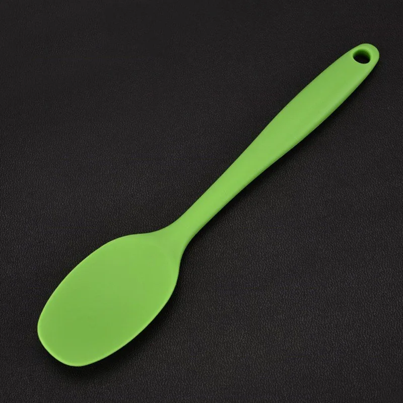 1 шт. силиконовая ложка кухонный инструмент столовая посуда антипригарная