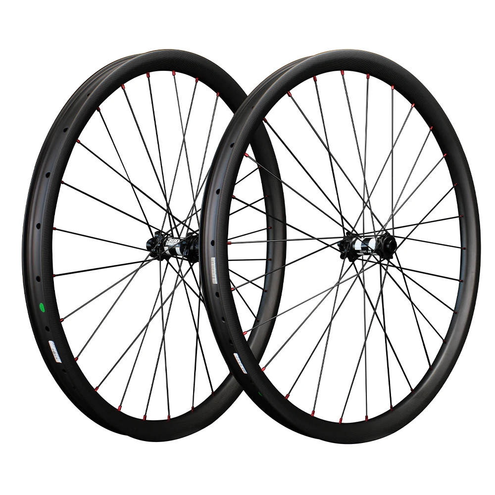 

27.5er carbon mtb wheels 35x25mm tubeless disc wheelset DT350 Straight pull 110x15 148x12 boost mtb bike wheels