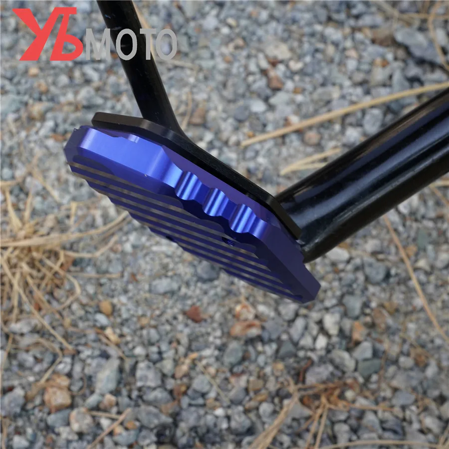 Motorcycle Kickstand Extension Pad for YAMAHA R3 YZF-R3 2017-2020, MT03 MT-03 | Stand Enlarger for YAMAHA Accessories image 2