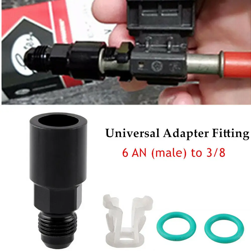 

Adapter Fitting For LS LS1 LS3-6AN To 5/16 Hose AN808-01 Fuel Distribution Pipe Joint Quick Connect Fuel Rail Line