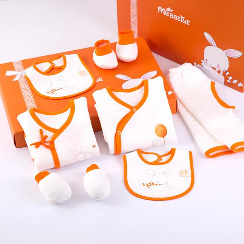 Одежда для новорожденных костюм малышей рубашка с длинным рукавом штаны 18 штук