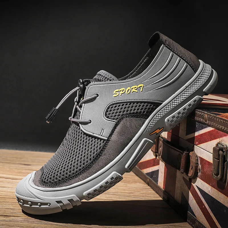 

Мужские Нескользящие кроссовки для вождения, модные повседневные легсветильник кроссовки ручной работы на плоской подошве, дизайнерские, ...