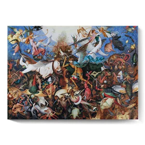 Питер брейгель осень Rebel Angels HD искусств Репродукция картины маслом Печать на холсте стены фотографии для дома украшения - Цвет: 1