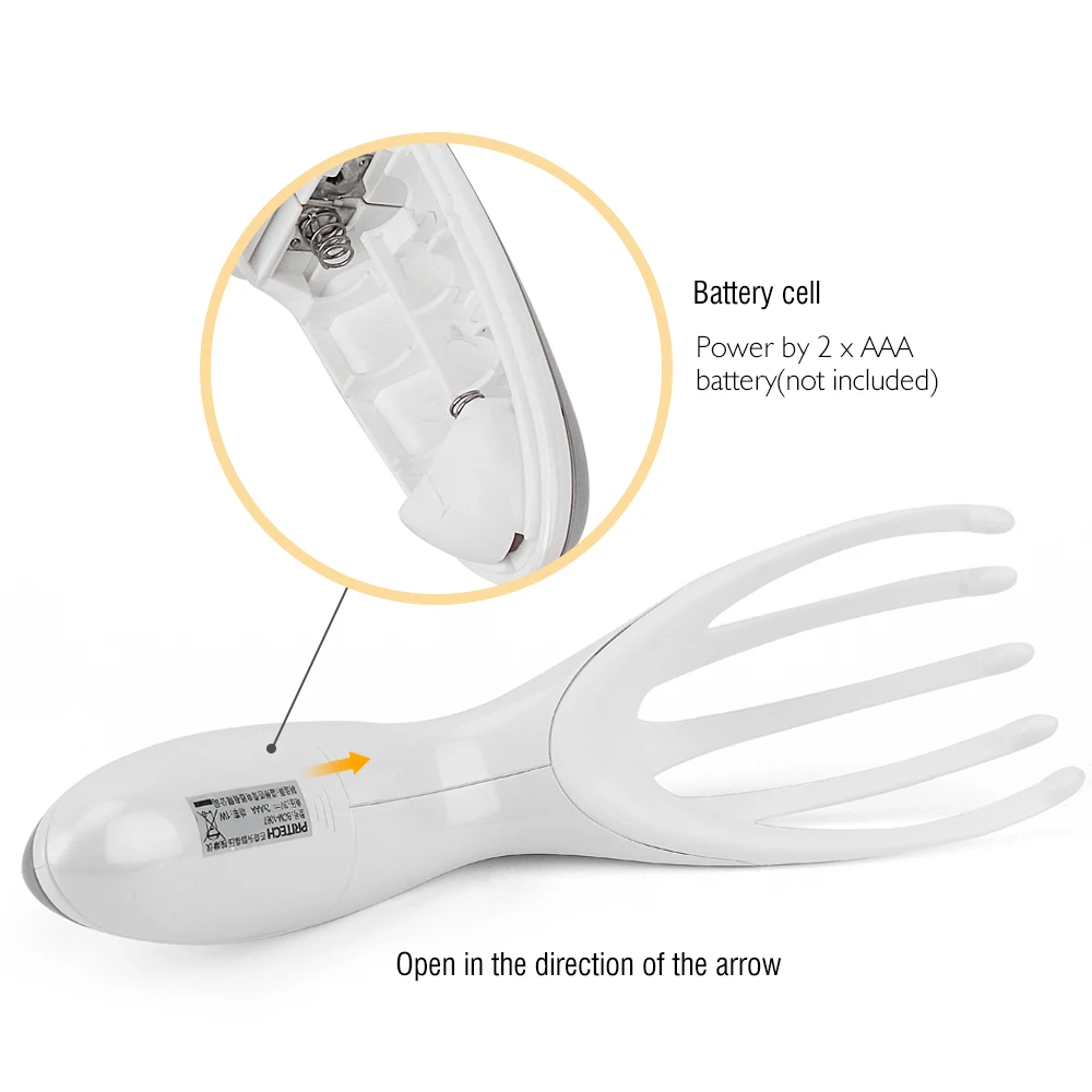 Электрический массажер для всего тела с когтями человека вибрирующий инструмент