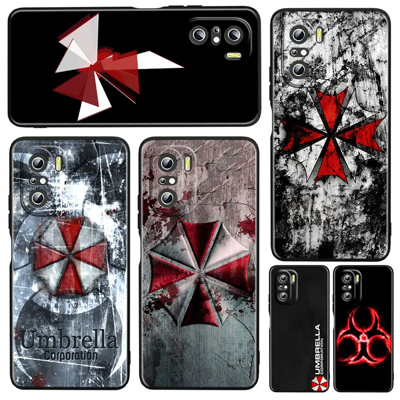 

Biohazard Umbrella Corps For Xiaomi Redmi 10 10X Pro 9T 9C NFC 9A 9 8A 8 7 6 5 Plus 4X Silicone Soft Black Phone Case