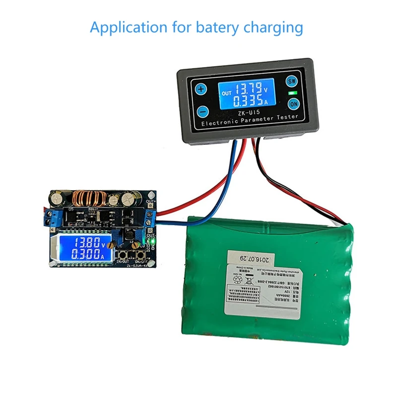 Dc5 38V Вольтметр Амперметр электронный датчик нагрузки зарядное устройство тестер