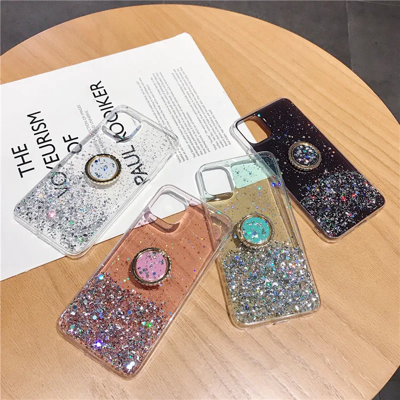 Чехол для телефона Samsung galaxy A50 A10 A20 A20E A30S A40 A60 A70 A81 A91 A01 A21 A31 A41 A51 A71 блестящий с