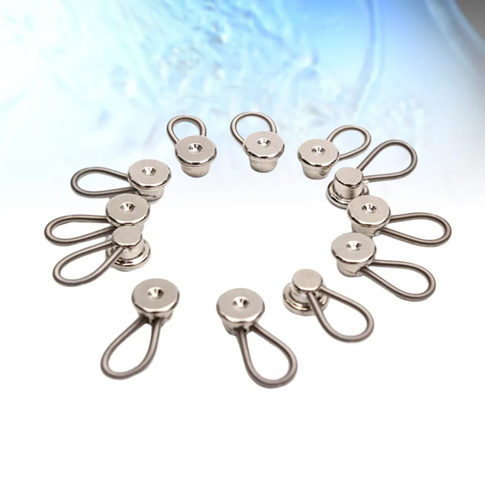 20 шт. эластичные удлиненные пряжки регулируемые удлинители металлические