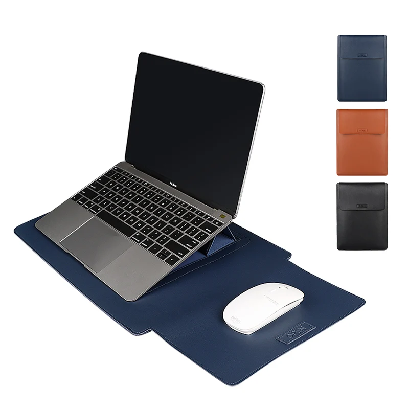 

PU Leather Laptop Bag Case Sleeve for Chuwi Xiaomi Redmibook HP Huawei Matebook 11 12 13 13.3 14 15 15.4 inch Notebook Accessory