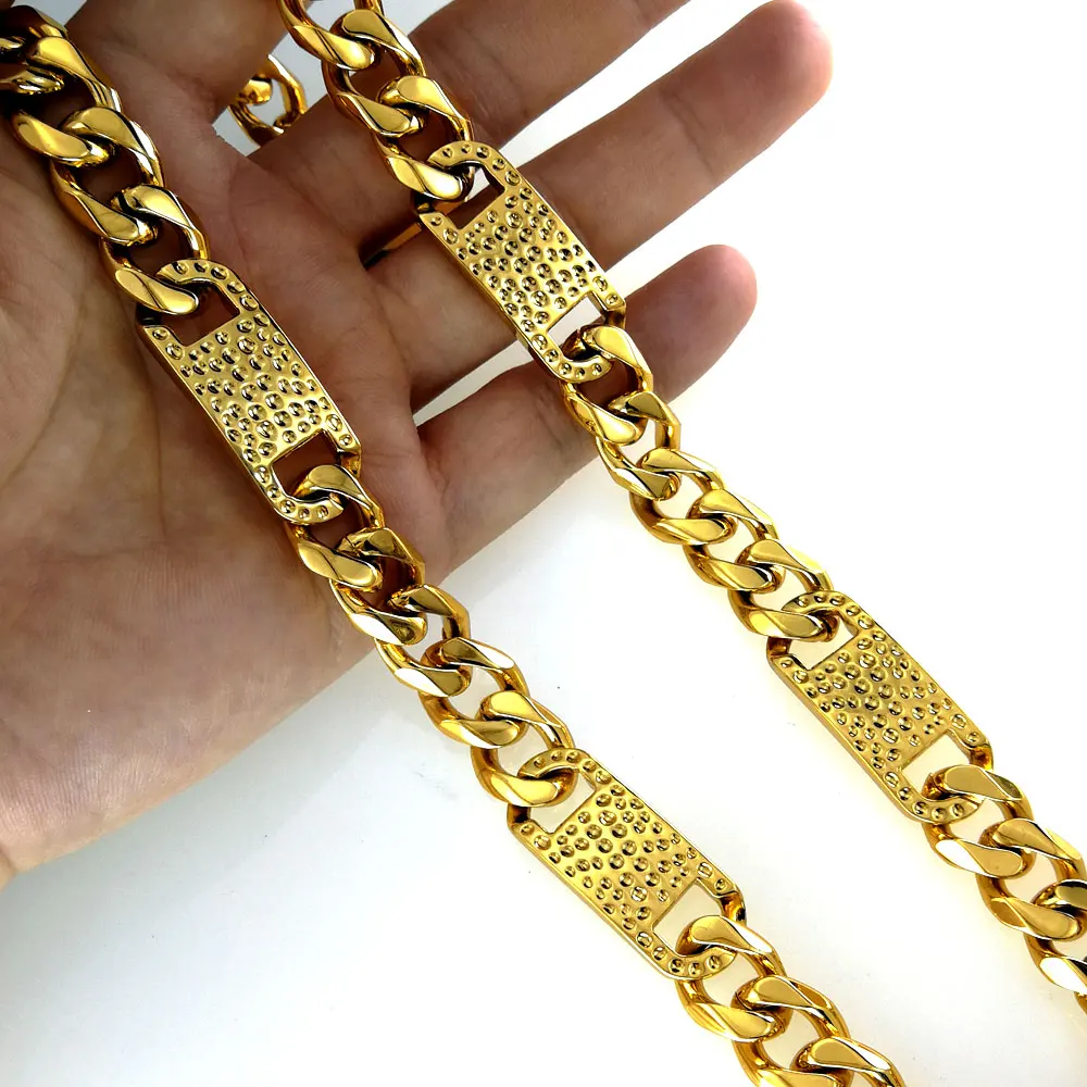 

High quality 316L stainless steel necklace for men jewelry in 60cm Length n337
