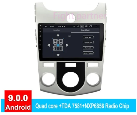 2.5D + IPS Android 9 0 автомобильный радиоприемник мультимедийный плеер GPS-навигатор для