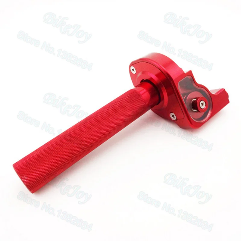 Новый красный CNC дроссельная заслонка в сборе для кроссового велосипеда питбайка