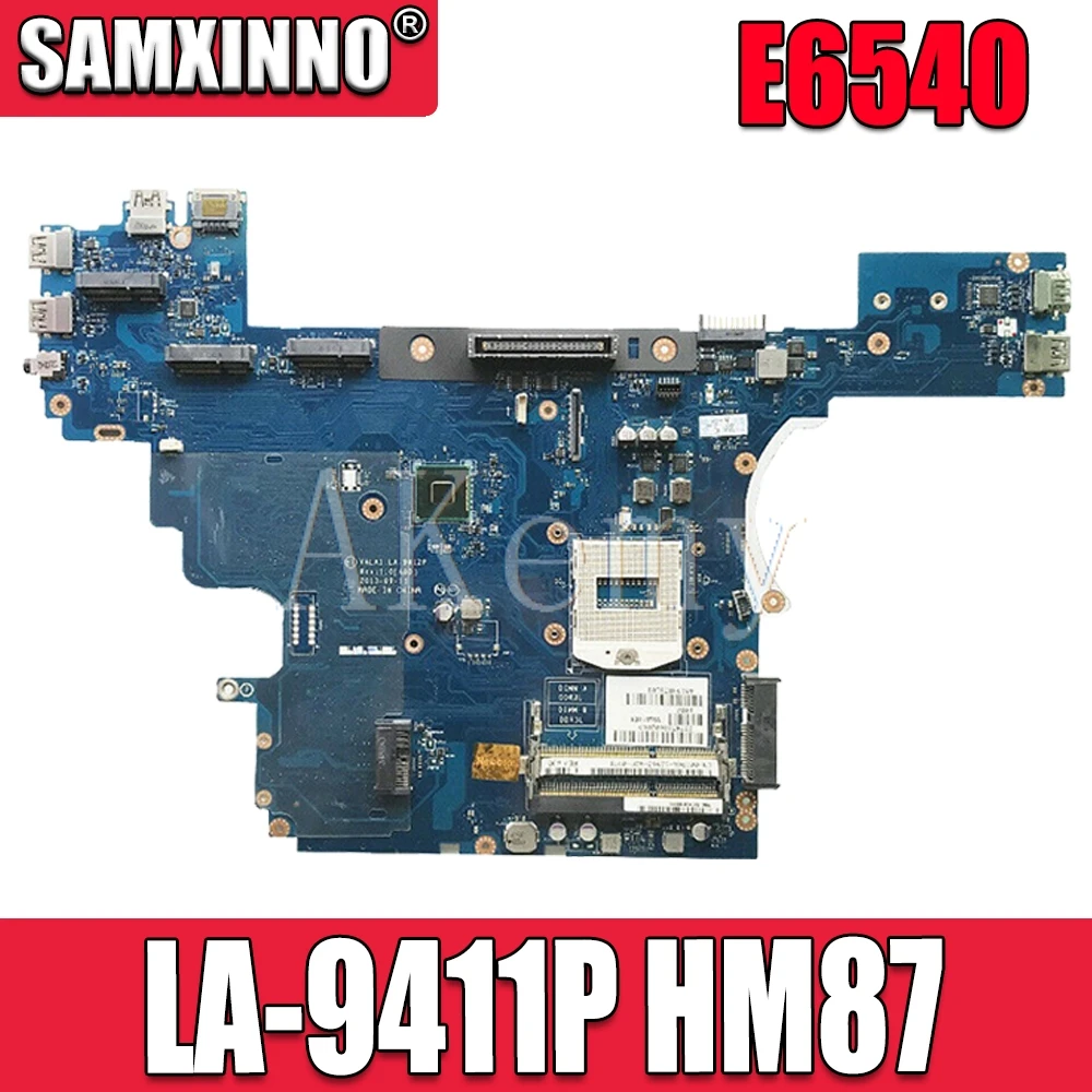 LA-9412P motherboard High quality For E6540 Laptop motherboard CN-00C96W 00C96W 0C96W VALA1 LA-9412P E6540 mainboard 100% Tested