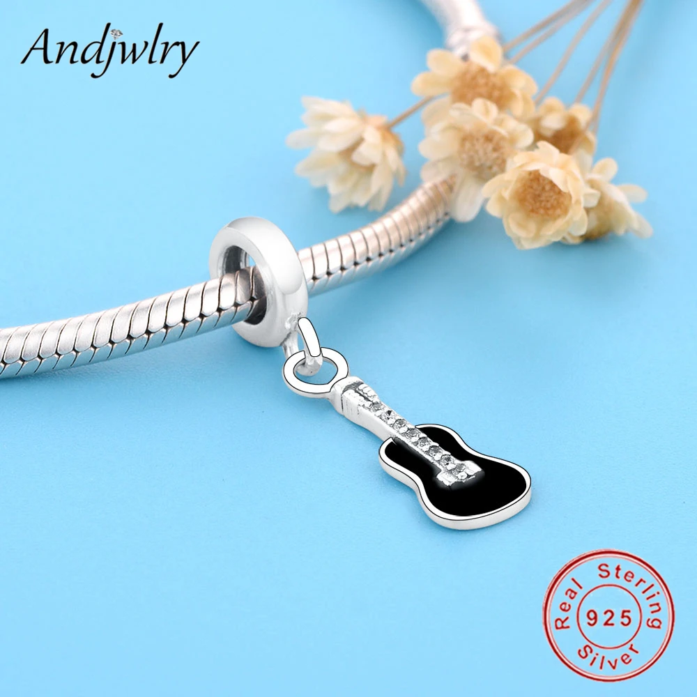 2019 новые шармы-бусины для скрипки подходят оригинальных браслетов серебро 925