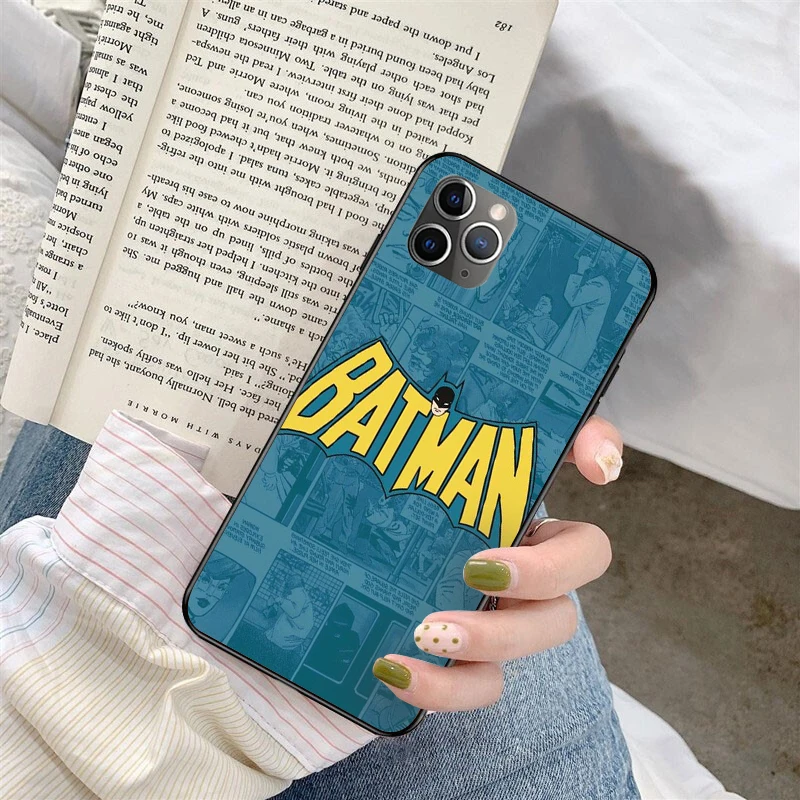 

Batman Phone Case For Iphone XR X 6 6S 7 8 Plus Fundas Apple 11 Pro XS Max SE 2020 iphone 12