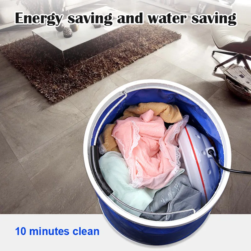 

Laundry Bucket Portable Folding Mini Washing Machine Automatic Clothes Washing Machine 2019ing