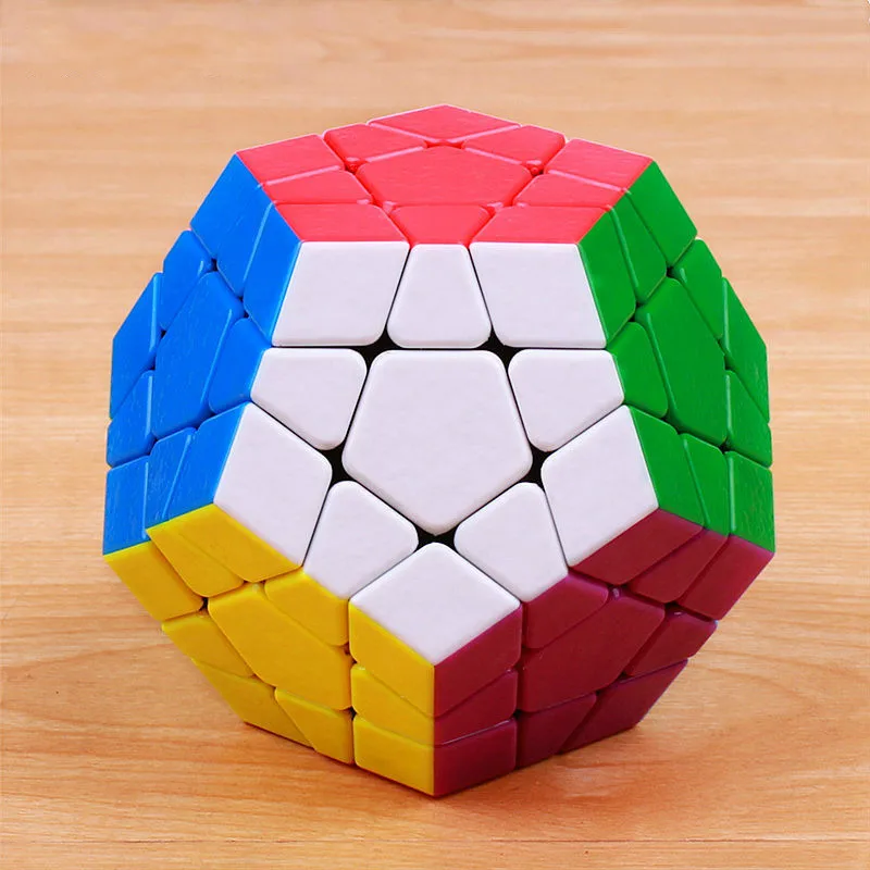 Shengshou Megaminxeds Magic Neo Cube Speed Puzzle на наклейка "Кубики" меньше антистрессовых