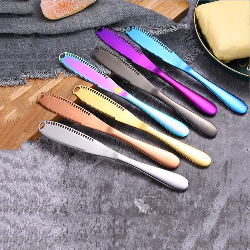 1 шт. Нержавеющая сталь сыр Ножи High end масло Еда хлеб нож для джема Кухня