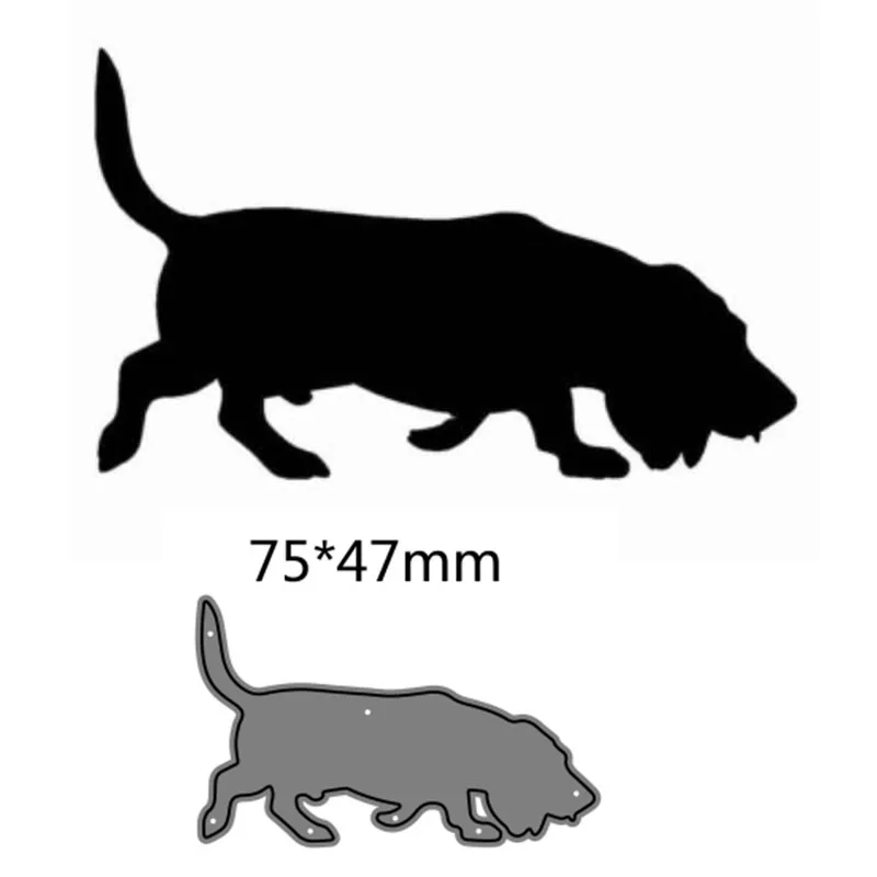 

Металлические штампы для вырезания форма для животных собака украшение для скрапбукинга бумаги ремесло Нож Форма лезвие Дырокол трафареты...