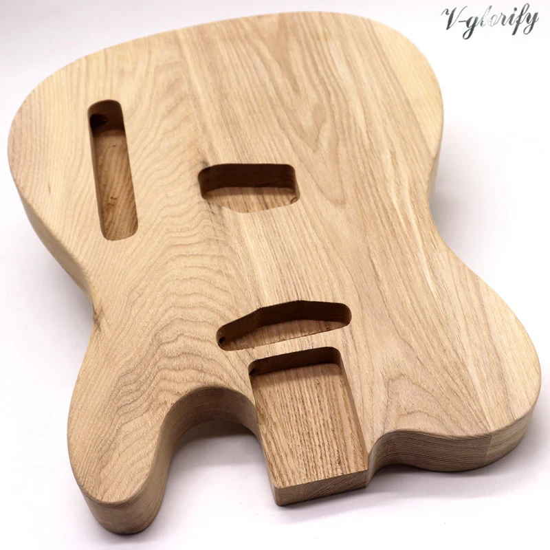 ashwood elektrische gitarre körper schwere holz tl gitarre körper tele körper diy zubehör gitarre barrel für tl gitarre kit f