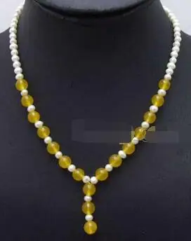 Ожерелье женское с натуральным жемчугом Чокеры 17 дюймов белым кулоном красного