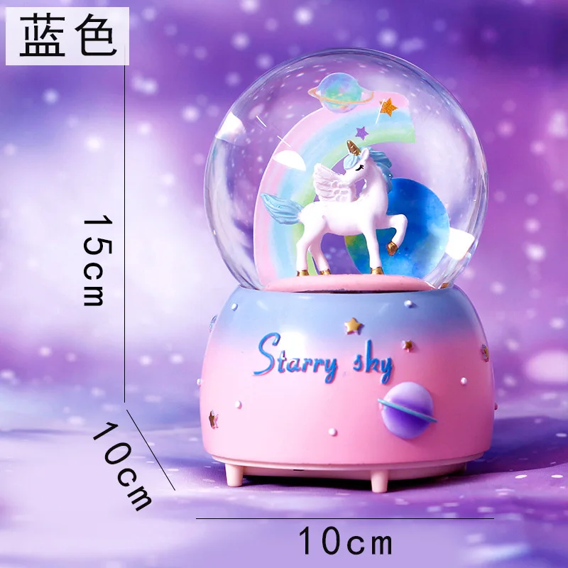 Прямая поставка новинка мультяшный единорог светодиодный ночник детские лампы