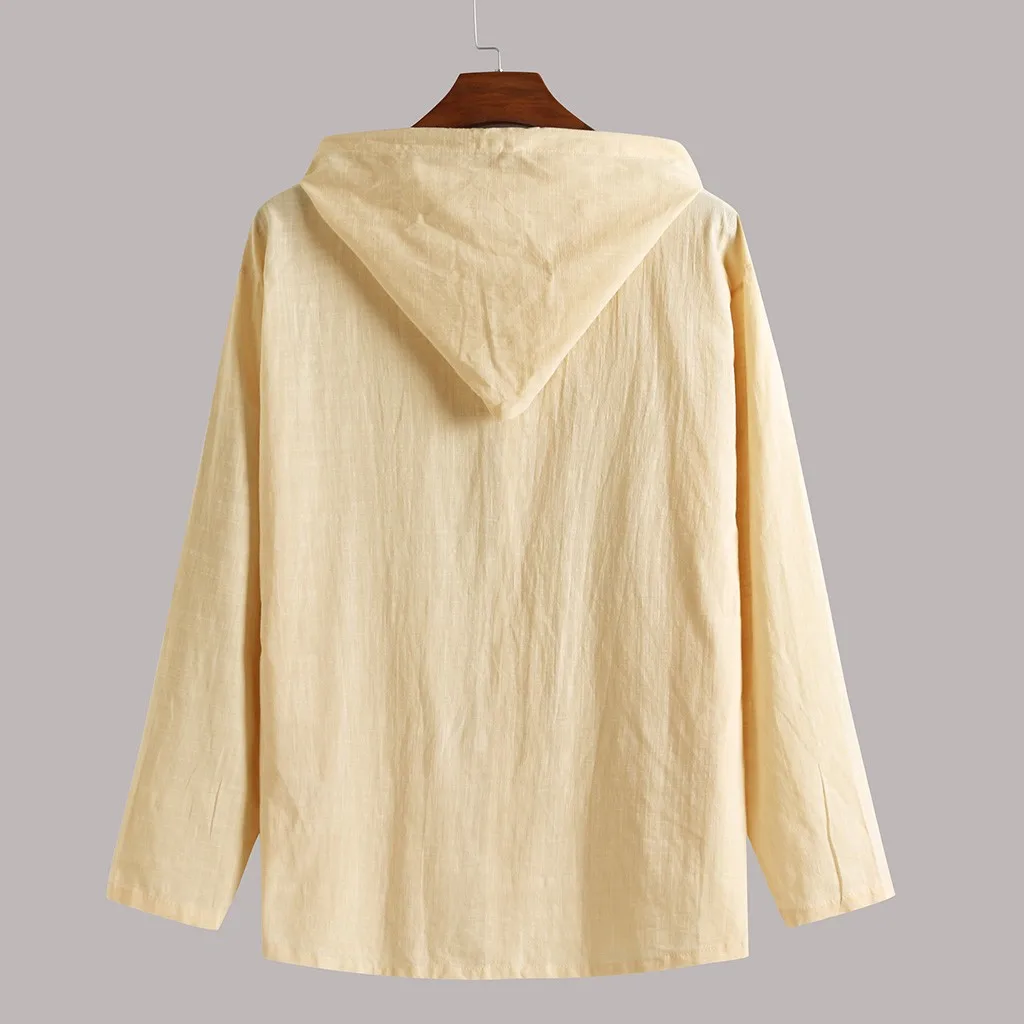 Winter denim vests men Jacket Mens Ethnic Style Long Sleeve Loose Casual Shirt Hooded Coat Blouse Tops свитшот куртка мужская |