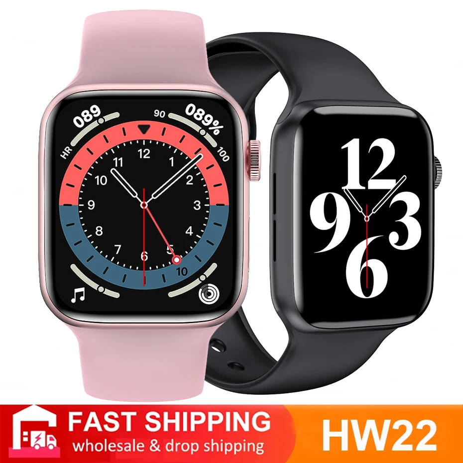 Оригинальные Смарт-часы серии HW22 6 с поворотной кнопкой диагональю 1 75 дюйма -