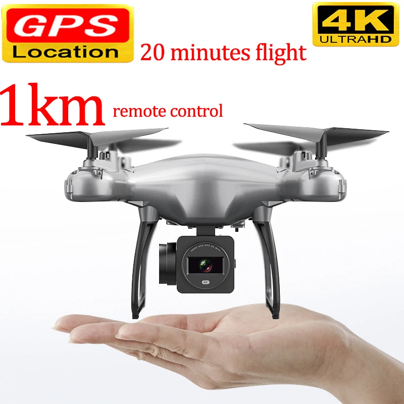 1 км GPS Drone 4k Gps большой срок службы батареи камера Hd Профессиональный Longue