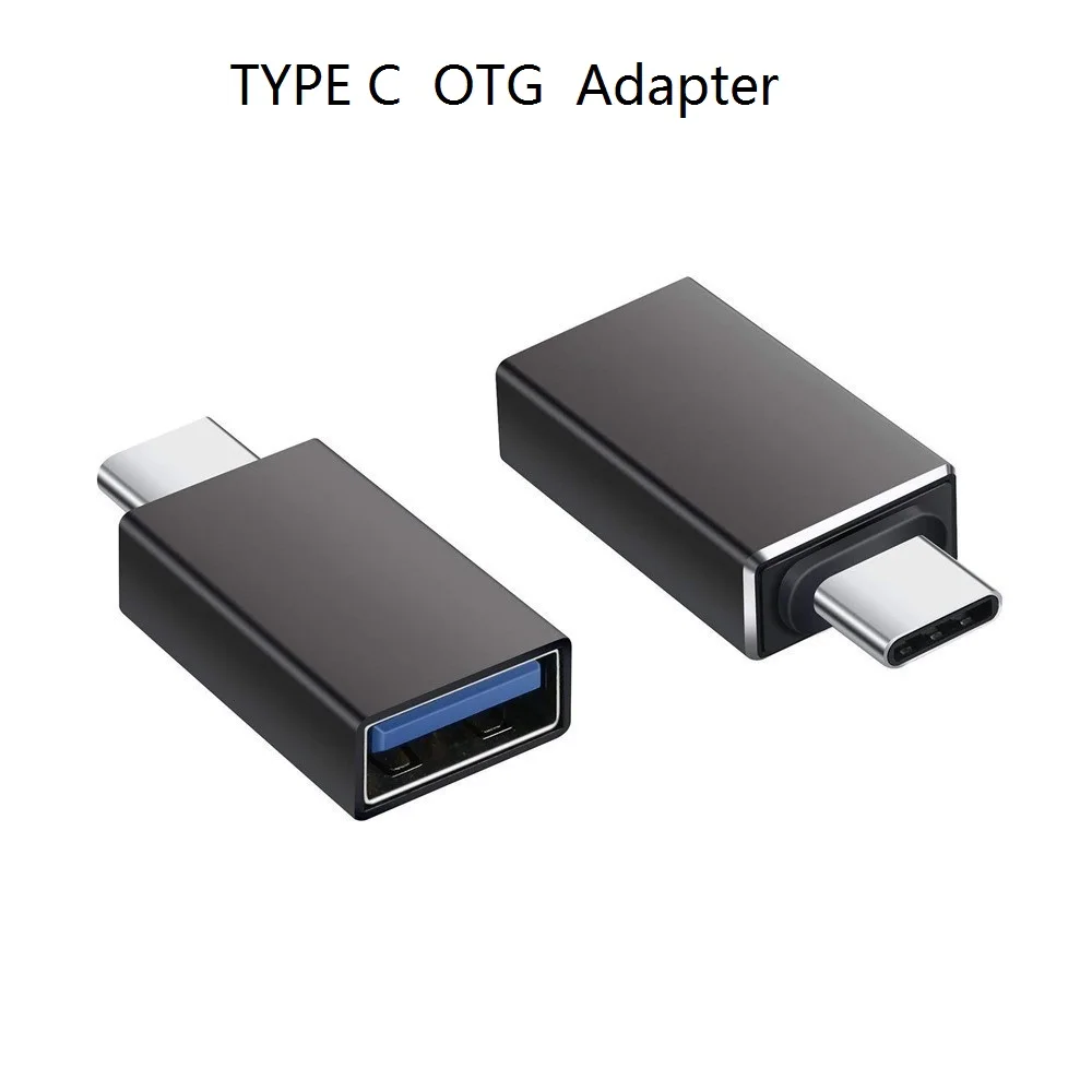 Переходник Thunderbolt 3 Type C на USB 0 OTG алюминиевый конвертер для MacBook Pro 2017 Samsung Note 8 S8 Google