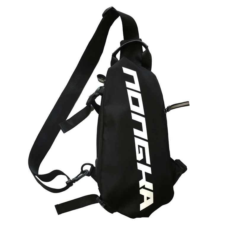

Street Style Chest Bags Men Fashion Crossbody Bag Nylon Waterproof Travel Bag Phone Pouch Unisex Messenger Pouch Men Knapsack