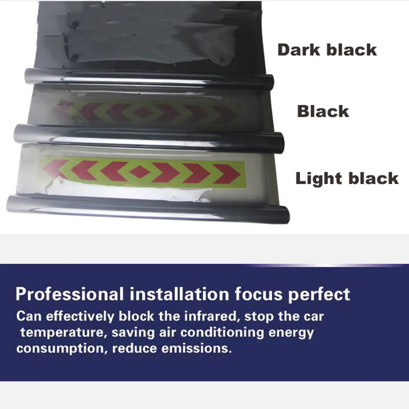 6m Roll Black Car Window Tint Film Uv Home VLT 50% Solar Glass Sticker Auto Nano Ceramic Foil | Автомобили и мотоциклы