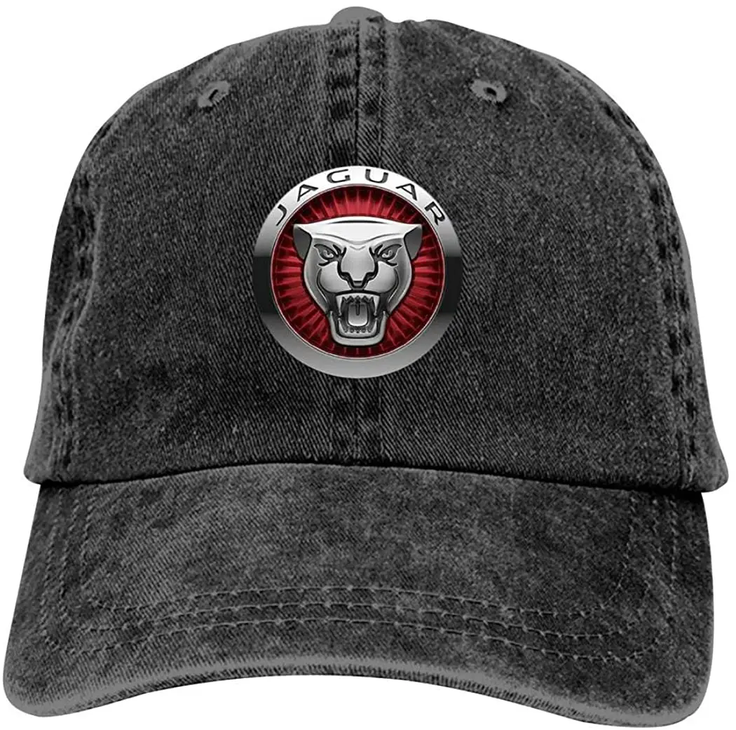 

Jag-Uar Unisex Car Logo Cowboy Hat Adjustable Casual Baseball Cap Denim Dad Hat
