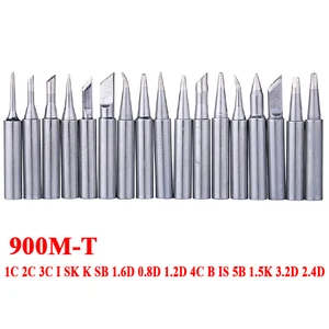 Электрический паяльник 900M-T, наконечник для сварки металла, наконечники для паяльной станции Hakko 936