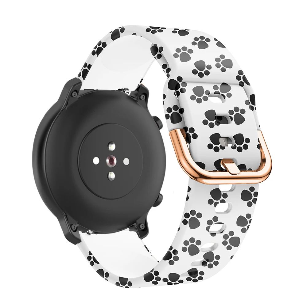 20 мм спортивный силиконовый ремешок для Xiaomi Huami Amazfit GTR 42 мм/GTS/Bip Lite браслет сменный Браслет Correa