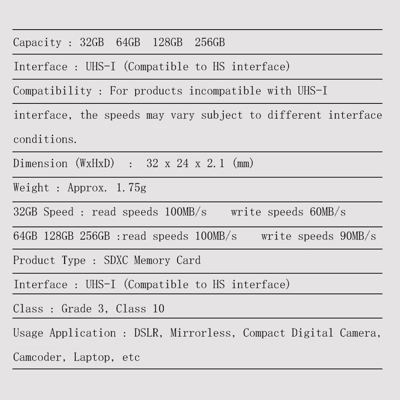 

SAMSUNG PRO Plus SDHC SDXC SD Card U3 C10 Read Speedof Up to 100MB/s Support Dynamic Continuous Shooting And Smooth 4K Video