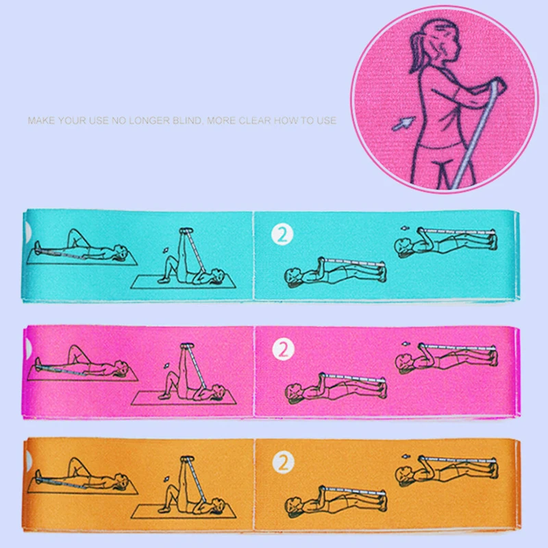 Домашние упражнения Йога Эспандер для тренировок товары фитнеса и йоги