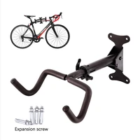 bicycle bike wall mount horizontal mtb road bicycle rack wall hanger hooks holder for garage indoor bike storage repair stand