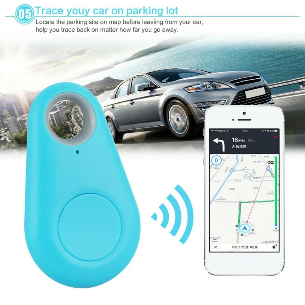 

Anti-Lost Alarm Smart Tag Wireless Bluetooth Tracker Child Bag Wallet Key Finder GPS Locator Anti Lost Alarm Itag