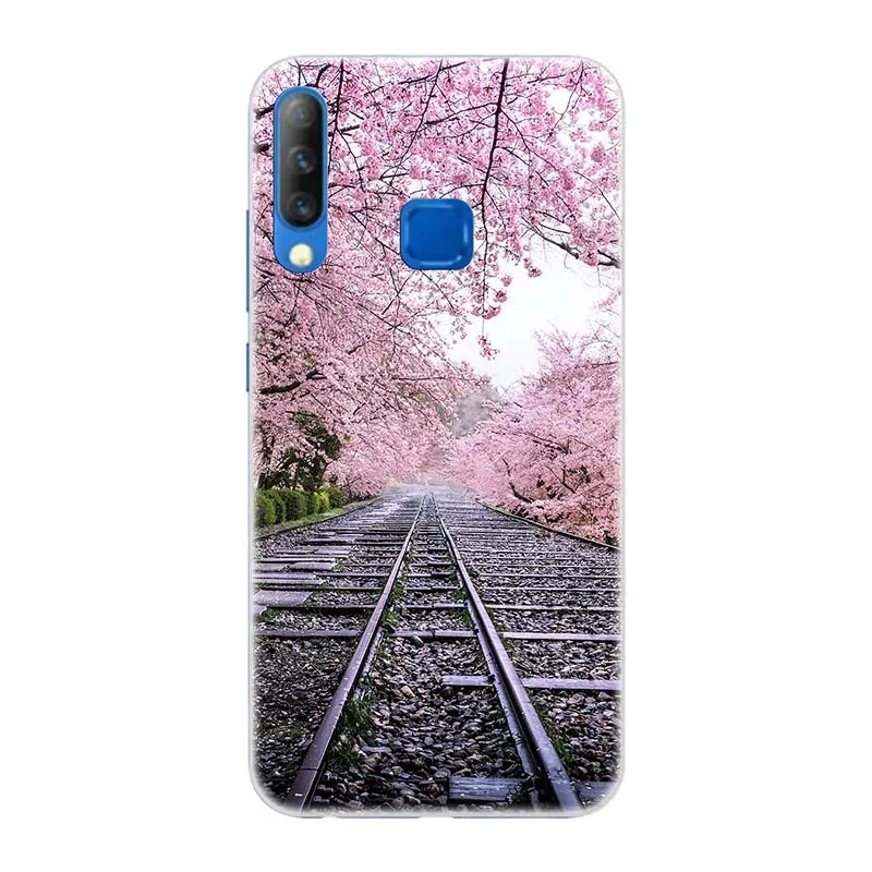 ТПУ+ PC чехол s для Tecno Camon 11S CB7/Camon 11 CF7/11 Pro CF8 чехол с рисунком розы волк - Цвет: A64