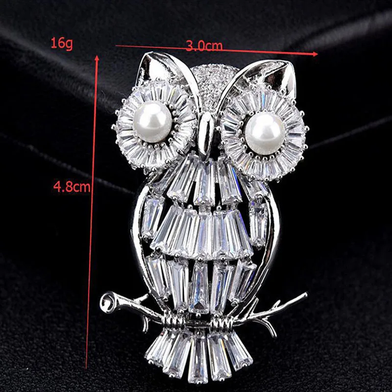 Jingzeyi Роскошная атмосферная циркониевая брошь женские аксессуары простая